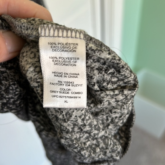 Daisy Fuentes XL Black and White Sleeveless Dress - Picture 10 of 12